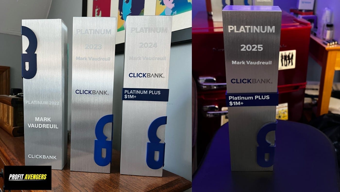 ClickBank Platinum 2025 Plus $1M+